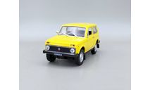 ВАЗ-2121 Нива (жёлтый) DeAgostini М.1450, масштабная модель, scale43