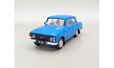 ИЖ-412-028 (синий) DeAgostini  М.1456, масштабная модель, scale43