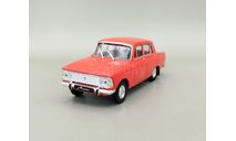 Москвич-2412 (красный) DeAgostini М.1458, масштабная модель, scale43