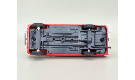Москвич-412 (красный) DeAgostini М.1458, масштабная модель, scale43