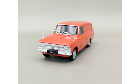 Москвич-434 фургон (красный) DeAgostini  М.1460, масштабная модель, scale43