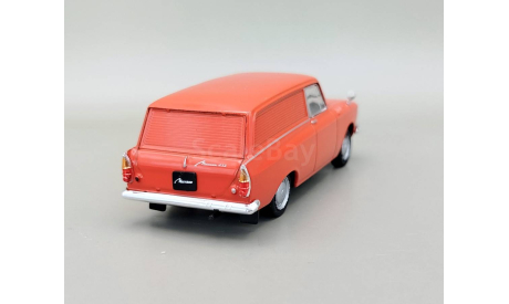 Москвич-434 фургон (красный) DeAgostini  М.1460, масштабная модель, scale43