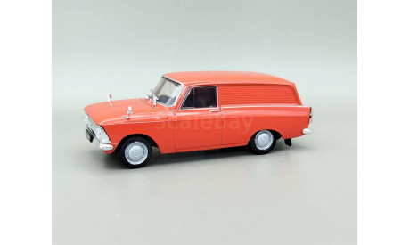 Москвич-434 фургон (красный) DeAgostini  М.1460, масштабная модель, scale43