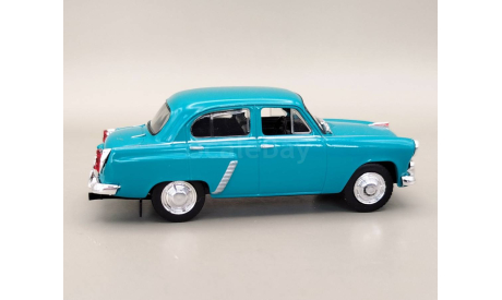 Москвич-402 (бирюзовый) DeAgostini  М.1461, масштабная модель, scale43