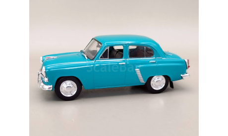 Москвич-402 (бирюзовый) DeAgostini  М.1461, масштабная модель, scale43