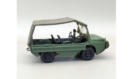 ЛУАЗ-967М ’Волынь’ амфибия (зелёный) DeAgostini М.1480, масштабная модель, scale43