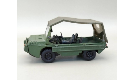 ЛУАЗ-967М ’Волынь’ амфибия (зелёный) DeAgostini М.1480, масштабная модель, scale43