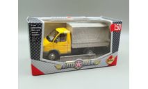 Горький-3302 бортовой с тентом (жёлтый/серый) Cararama  М.1508, масштабная модель, Bauer/Cararama/Hongwell, scale43, ГАЗ