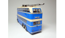 Троллейбус ЯТБ-3 городской, голубой/бежевый 1938г. (Б.1902), масштабная модель, ULTRA Models, scale43
