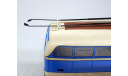 Троллейбус ЯТБ-3 городской, голубой/бежевый 1938г. (Б.1902), масштабная модель, ULTRA Models, scale43