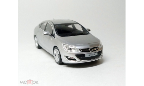 Opel Astra 2012 (серебристый) Опель Minichamps  Б.7115, масштабная модель, scale43