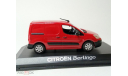 Citroen Berlingo фургон (красный) Ситроен Norev  Б.7233, масштабная модель, scale43, Citroën