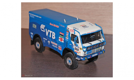 КАМАЗ 4911 Race Truck #505 ралли Lisboa-Dakar 2007, масштабная модель, 1:43, 1/43, Eligor