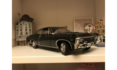 1967 Chevrolet Impala SS Black 1/18, масштабная модель, 1:18, Authentics