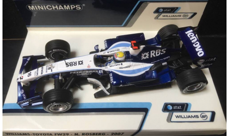 F1 Williams FW29, масштабная модель, Minichamps, scale43