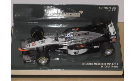 F1 Mclaren Mercedes MP4-12, масштабная модель, 1:43, 1/43, Minichamps