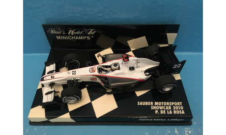 F1 Sauber C30 Showcar, масштабная модель, Minichamps, Ferrari, scale43