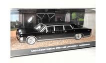 1:43 Lincoln Continental Stretched limousine James Bond 007 ’Thunderball’, масштабная модель, DeAgostini, scale43