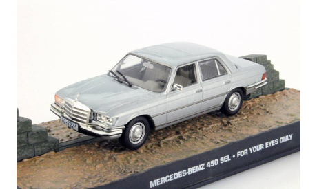 1:43 Mercedes Benz 450 SEL James Bond 007 ’For your eyes only’, масштабная модель, Mercedes-Benz, DeAgostini, scale43