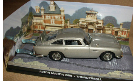 1:43 Aston Martin DB5 James Bond 007 ’Thunderball’, масштабная модель, DeAgostini, scale43