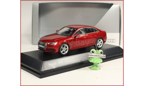 1:43 Audi A4 Limousine 2018 matador red metallic Spark, масштабная модель, scale43