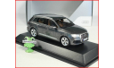 1:43 Audi Q7 2018 Graphite Grey, масштабная модель, дилерская упаковка, scale43