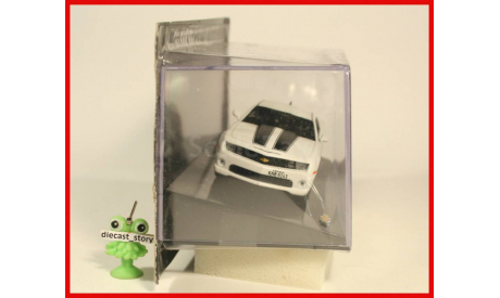 1:43 Chevrolet Camaro SS, white/black 2011, масштабная модель, Atlas, scale43