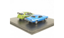 1:43 Chevrolet Yenko 1969 & Mitsubishi Lancer Evolution 2002 Форсаж Fast and the Furious GreenLight, масштабная модель, Greenlight Collectibles, scale43