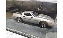 1:43 Chevrolet Corvette James Bond 007 ’A view to a kill’, масштабная модель, DeAgostini, scale43