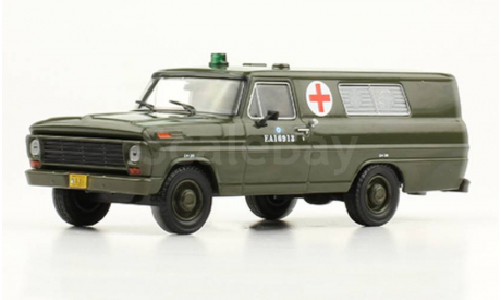 1:43 Ford F-100 аргентинская военная медпомощ 1969, масштабная модель, DeAgostini, scale43