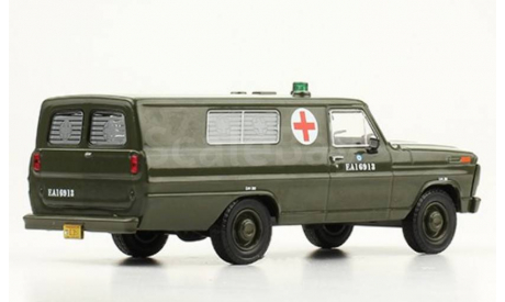 1:43 Ford F-100 аргентинская военная медпомощ 1969, масштабная модель, DeAgostini, scale43