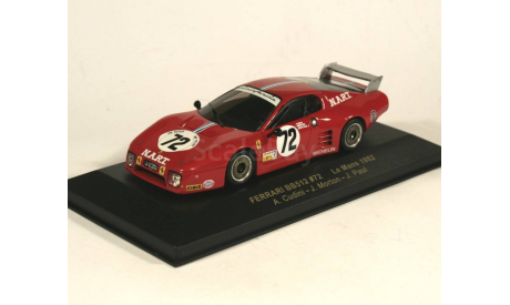 1:43 Ferrari BB512 No.72 Lemans 1982 IXO, масштабная модель, IXO Ferrari (серии FER, SF), scale43