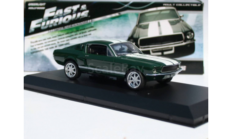 1:43 Sean’s 1967 Ford Mustang Fast & Furious GreenLight, масштабная модель, Greenlight Collectibles, scale43