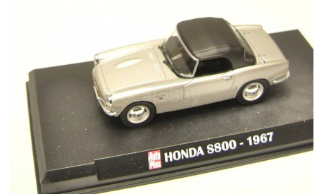 1:43 Honda S800 1967 silver Auto Plus, масштабная модель, scale43