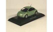 1:43 Volkswagen New Beetle 1994, green metallic дилерский, масштабная модель, Minichamps, scale43