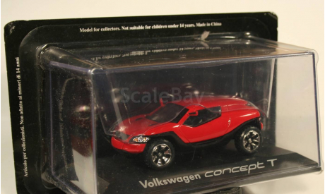 1:43 VW Volkswagen Concept T Concept Car red, масштабная модель, DeAgostini, scale43