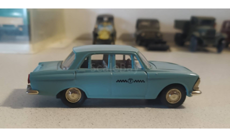 Москвич такси., масштабная модель, Агат/Моссар/Тантал, scale43