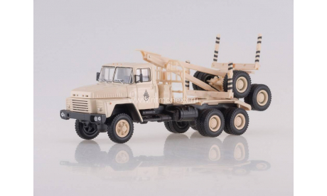 КрАЗ-6437 лесовоз, масштабная модель, Наш Автопром, 1:43, 1/43