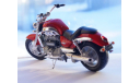 TRIUMPH ROCKET III 1:18, масштабная модель мотоцикла, WELLY, 1/18