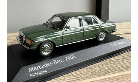 Mercedes-Benz W123 280E Nickelgrun Minichamps, масштабная модель, scale43