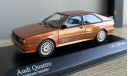 Audi Quattro Zobelbraun metallic Minichamps, масштабная модель, scale43