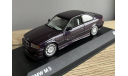 С 1 рубля, без резервной цены! BMW M3 E36 Technoviolet Minichamps, масштабная модель, scale43