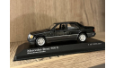 Mercedes-Benz 500E W124 Minichamps Blauswartz, масштабная модель, scale43