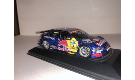 С рубля! Audi A4 DTM 2004 Mattias Ekstrom 1:43 minichamps с повреждениями, масштабная модель, scale43