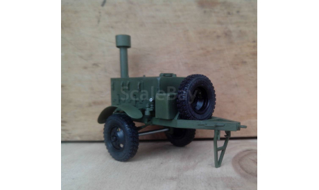 Прицеп кухня полевая КП-125 ( масштаб 1/43), масштабная модель, прицеп КП-125 на базе прицепа ИАПЗ-739к, ручная работа, scale43
