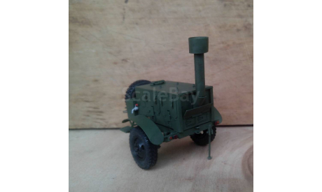 Прицеп кухня полевая КП-125 ( масштаб 1/43), масштабная модель, прицеп КП-125 на базе прицепа ИАПЗ-739к, ручная работа, scale43