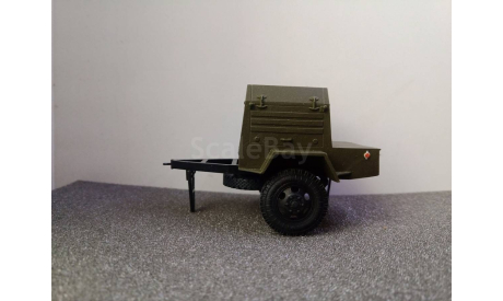Прицеп-генератор ВАСЗ 8901, масштабная модель, 1:43, 1/43, ручная работа, ВАСЗ 8901 на шасси ТАПЗ-755