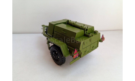 Прицеп кухня полевая КП-130, масштабная модель, ручная работа, scale43