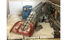 Снегопогрузчик с 4м, масштабная модель трактора, Umi, 1:43, 1/43