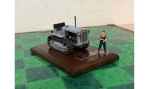 Сталинец С-65 с фигуркой, масштабная модель трактора, 1:43, 1/43
